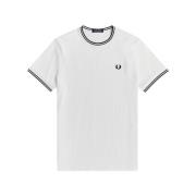 Fred Perry Profil T-shirt White, Herr
