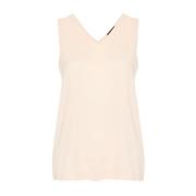 Fabiana Filippi Rosa Topwear Ss24 Beige, Dam