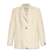 Birgitte Herskind Leo single-breasted blazer Beige, Dam