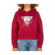 Guess Dam Burgundy Sweatshirt Red, Dam