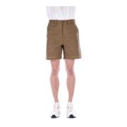 Filson Brun Shorts Dragkedja Stängning Sidofickor Brown, Herr