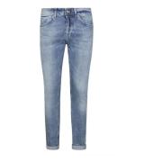 Dondup Vit Slim Fit Jeans Blue, Herr