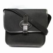 Hermès Vintage Pre-owned Canvas crossbodyvskor Black, Dam