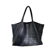 Celine Vintage Pre-owned Laeder totevskor Black, Dam