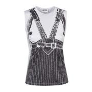 Jean Paul Gaultier Vit Tank Top Multicolor, Dam