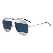 Dior Split 1 solglasögon i Palladium/Blå Gray, Unisex
