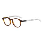 Dior Black TIE 214 Eyewear Frames Brown, Unisex