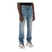 Amiri Straight Jeans Blue, Herr