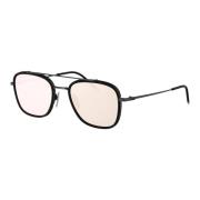 Thom Browne Stiliga solglasögon för ultimat solskydd Black, Dam
