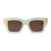 Jacquemus Snygga Solglasögon för Trendig Look Multicolor, Dam