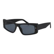 Dsquared2 Ikoniska Solglasögon Modell 0007/S Black, Herr