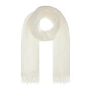 Max Mara Scarves & Shawls Kollektion White, Dam