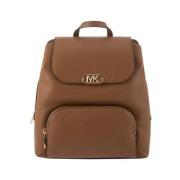 Michael Kors Kensington - Kornigt läder ryggsäck Brown, Herr