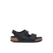 Birkenstock Svarta Sandaler för Män och Kvinnor Black, Herr