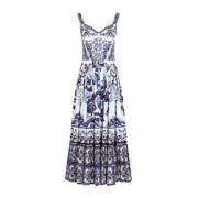 Dolce & Gabbana Maxi Dresses Multicolor, Dam