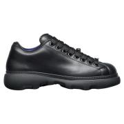 Burberry Chunky Läder Sneakers Black, Herr