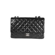 Chanel Vintage Pre-owned Laeder chanel-vskor Black, Dam