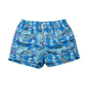 Kiton Kort Polyester Strand Boxer Badkläder Multicolor, Herr