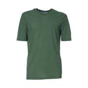 Kired Bomull Crew Neck T-shirt Green, Herr