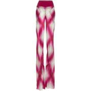 Rick Owens Fuchsia Panta Bias Sidens Top Multicolor, Dam