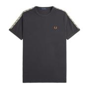 Fred Perry Ankare Grå/Svart Ringer T-shirt Gray, Herr