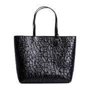 Armani Exchange Svart handväska för kvinnor Black, Dam
