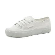 Superga Blommig Sangallo Damesskor White, Dam