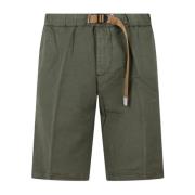 White Sand Bermuda Shorts med elastisk midja Green, Herr