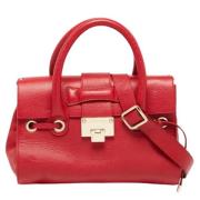 Jimmy Choo Pre-owned Pre-owned Laeder totevskor Red, Dam