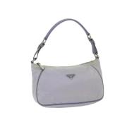 Prada Vintage Pre-owned Nylon prada-vskor Purple, Dam