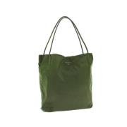 Prada Vintage Pre-owned Nylon prada-vskor Green, Dam