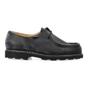 Paraboot Svarta Läder Snörskor Black, Herr