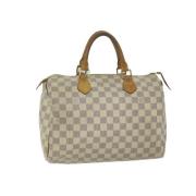 Louis Vuitton Vintage Pre-owned Belagd canvas handvskor Beige, Dam