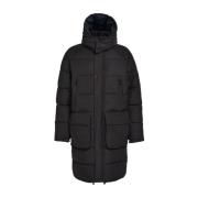 Barbour Quiltad Baffle Jacka Black, Herr