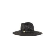 Emporio Armani Stilig Hatt Black, Dam