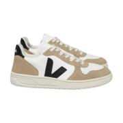 Veja Kromfri Läder Mocka Sportiga Sneakers Multicolor, Herr