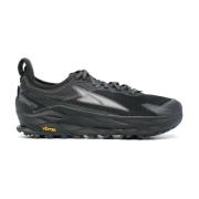 Altra Svarta Mesh Sneakers med Diamantdetaljer Black, Herr