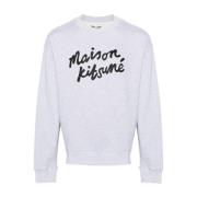 Maison Kitsuné Sweatshirts Gray, Herr