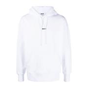 Msgm Hoodies White, Herr