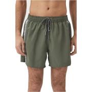 Emporio Armani Logo Band Badshorts - Shorty Green, Herr