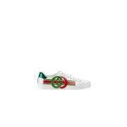 Gucci Interlocking Låg Topp Sneakers Multicolor, Dam