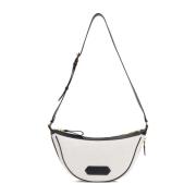 Tom Ford Messenger Axelrem Svart Rep Stil White, Herr