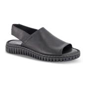 Nordic Softness Mjuk Läder Sandal Black, Dam