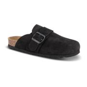 B&Co Bio-Clogs Sandal Tofflor Black, Dam