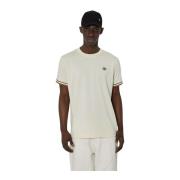 John Richmond Kontrast Logo Regular Fit T-shirt White, Herr