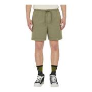 John Richmond Elastiska midja Felpa shorts med fickor Green, Herr