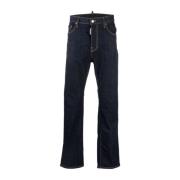 Dsquared2 Indigo Slim-Leg Denim Jeans Blue, Herr