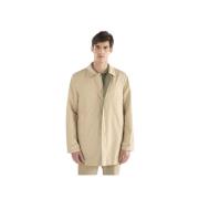 Harmont & Blaine Vändbar Nylon Trench Coat Beige, Herr