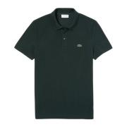 Lacoste Slim Fit Piqué Polo Shirt Green, Herr