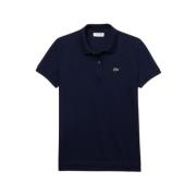 Lacoste Mörkblå Regular Fit Polo Skjorta Sport Blue, Dam